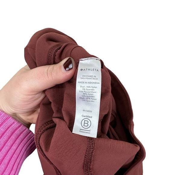 Athleta Trekkie Hybrid Crop Tight Hiking Outdoor Active Pants Size 8 - Picture 6 of 6